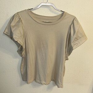 Old Navy short sleeve flutter sleeve size xl